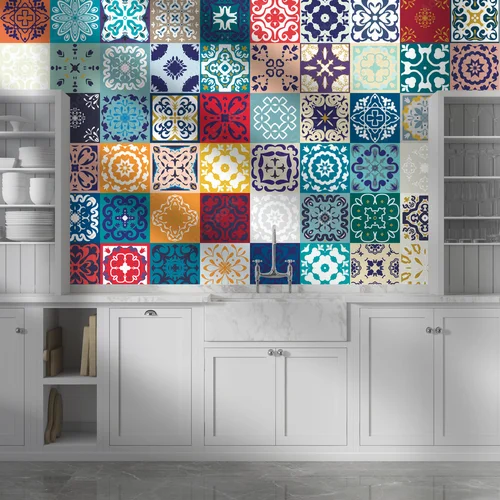 Zachwycający patchwork kwiatowy w orientalnych barwach