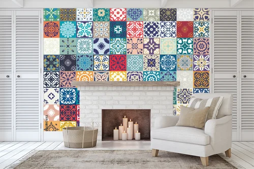 Zachwycający patchwork kwiatowy w orientalnych barwach