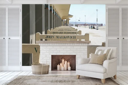 Promenada Deauville w subtelnych biało-niebieskich tonach