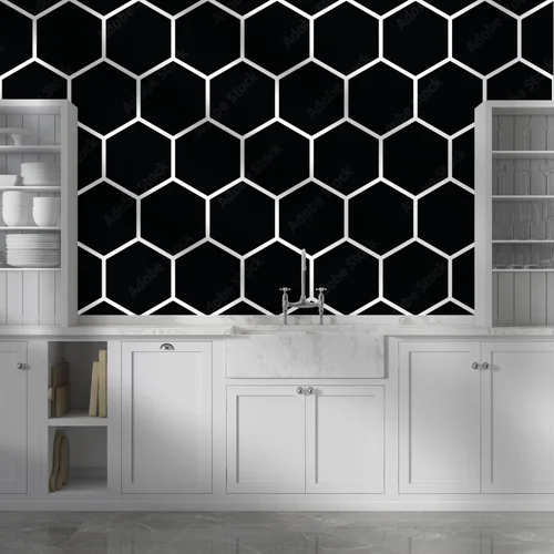 Elegancja geometryczna w monochromatycznych odcieniach
