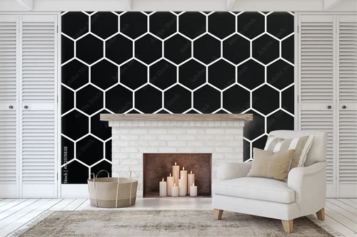 Elegancja geometryczna w monochromatycznych odcieniach