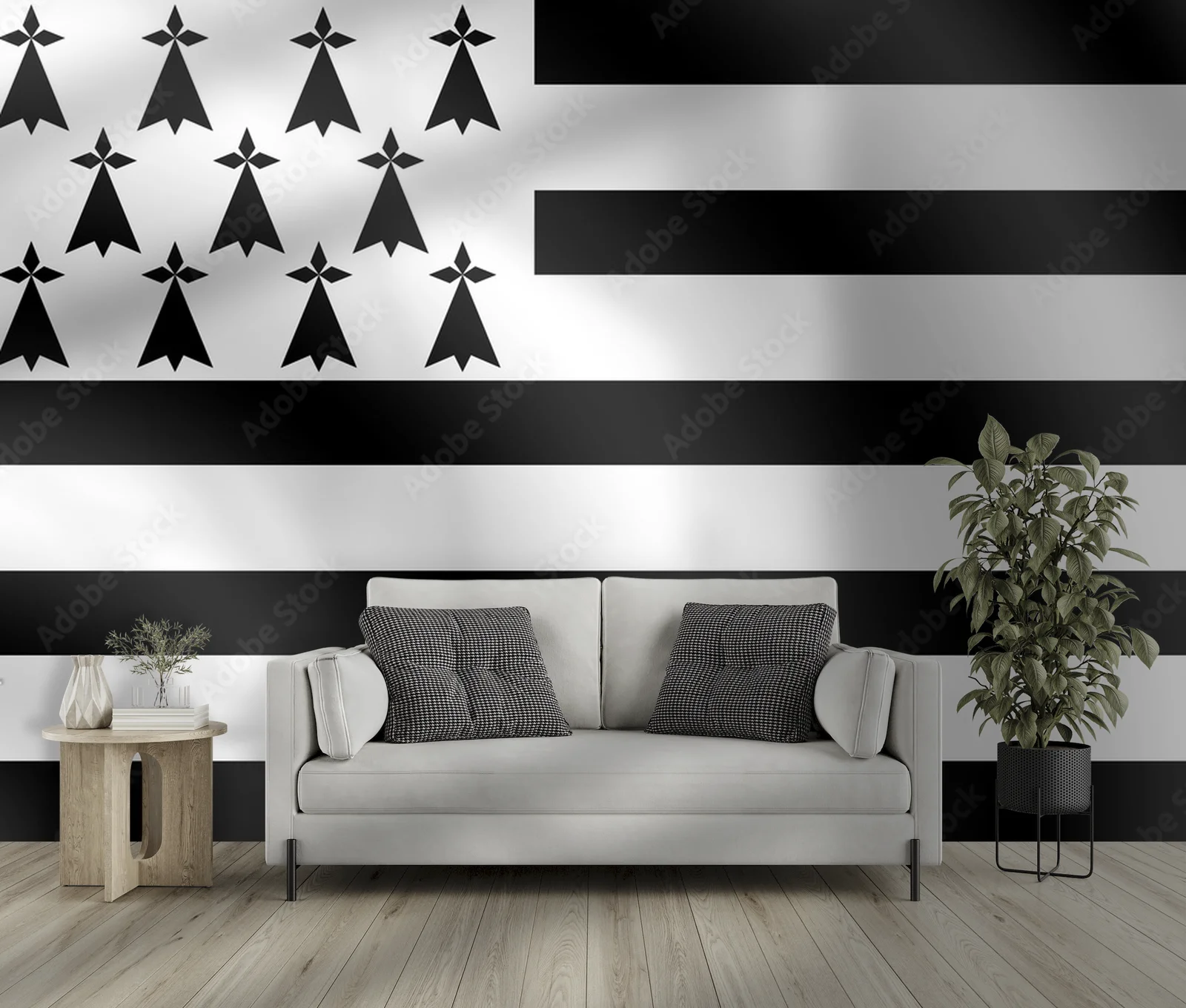 Symboliczna harmonia w monochromatycznych odcieniach