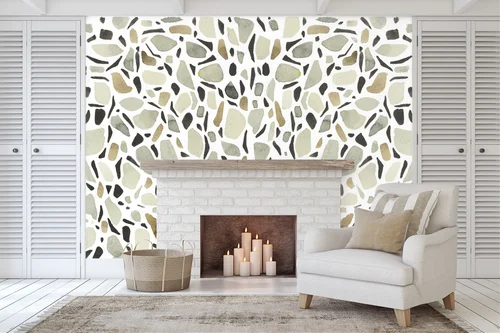 Elegancka harmonia bieli z terrazzo w unikalnym stylu