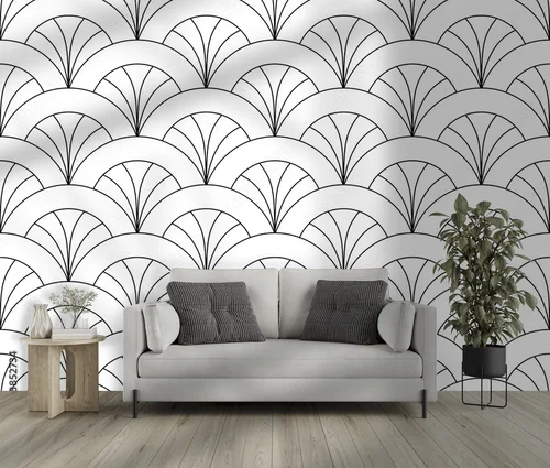 Elegancka harmonia bieli i czerni