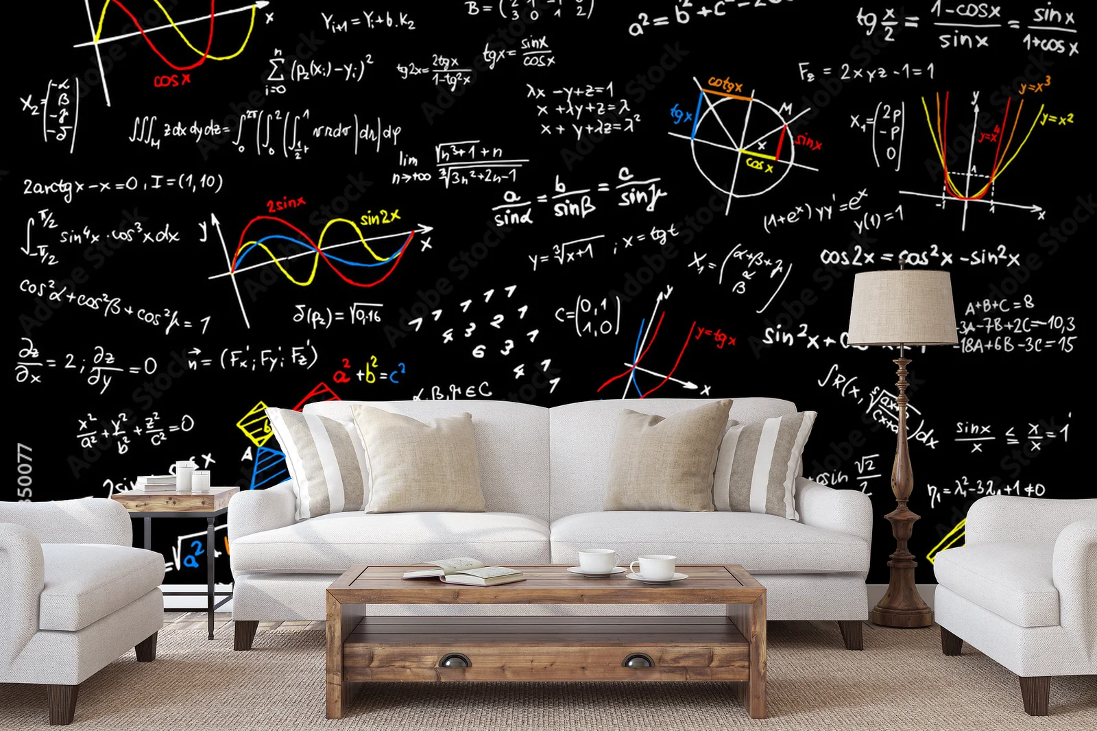 Czarne tablice pełne matematycznych szkiców