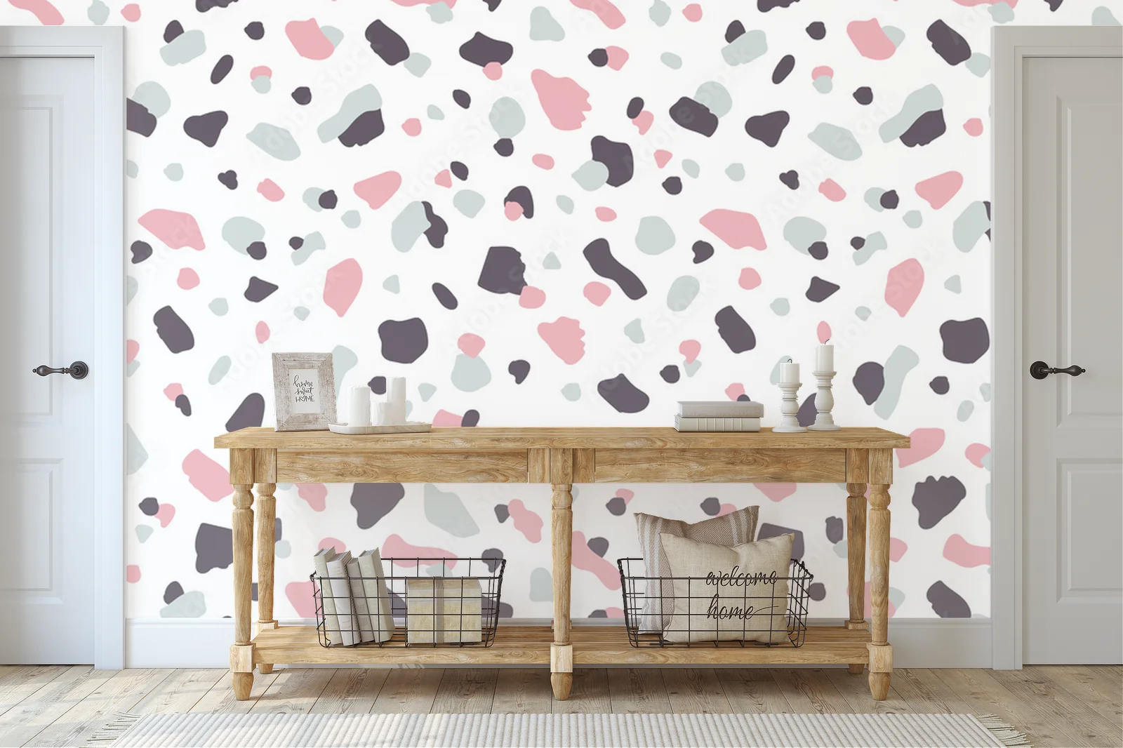 Nowoczesny styl terrazzo w eleganckich odcieniach