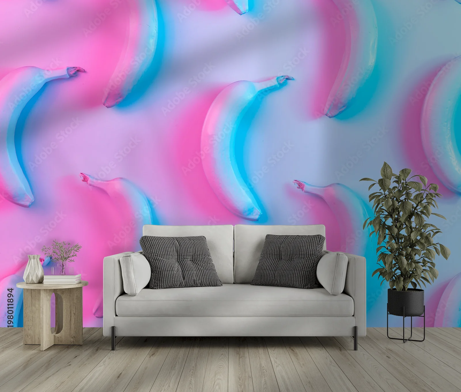 Kolorowy gradient w magicznych odcieniach