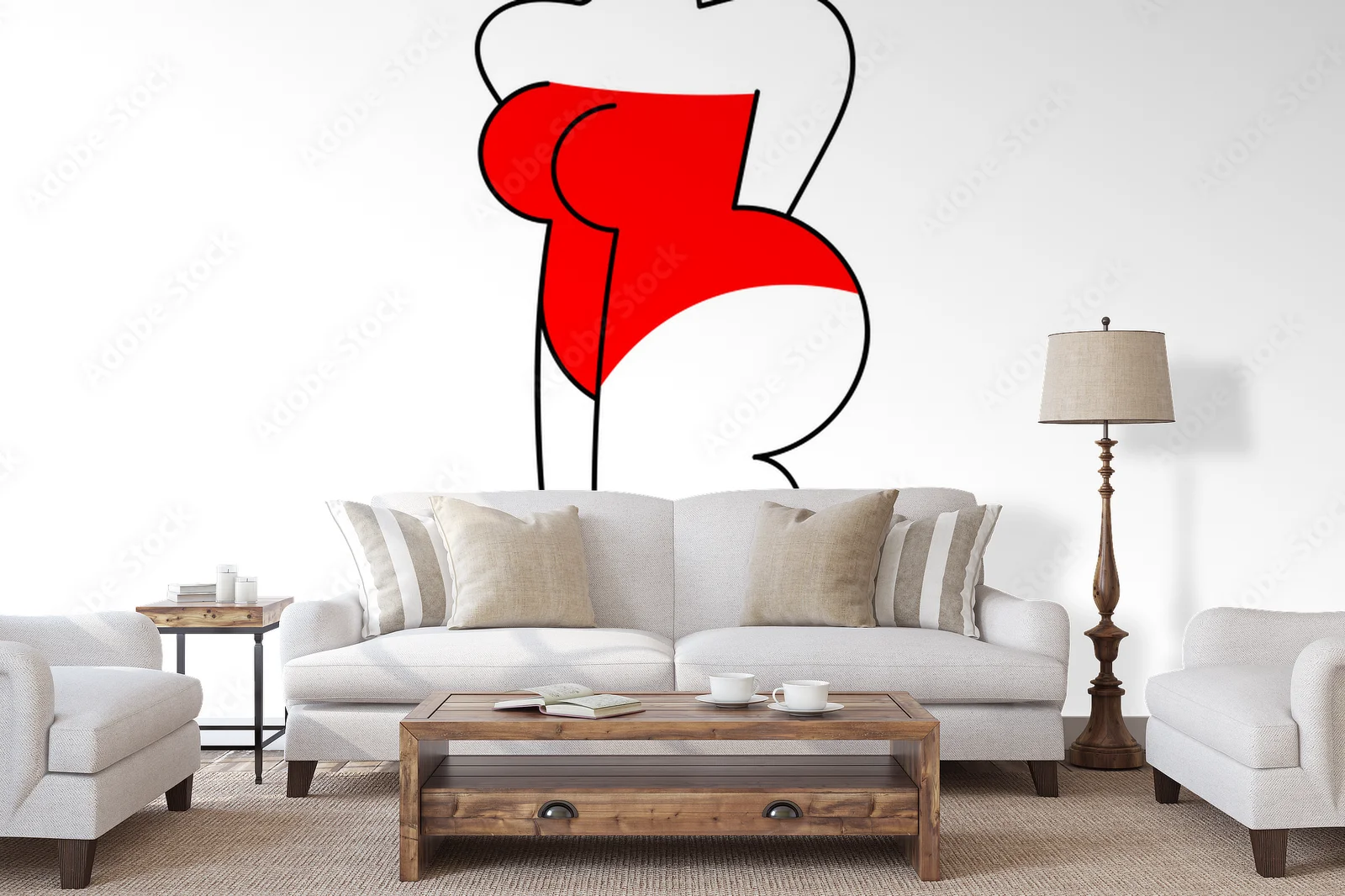 Elegancka sylwetka w subtelnych odcieniach