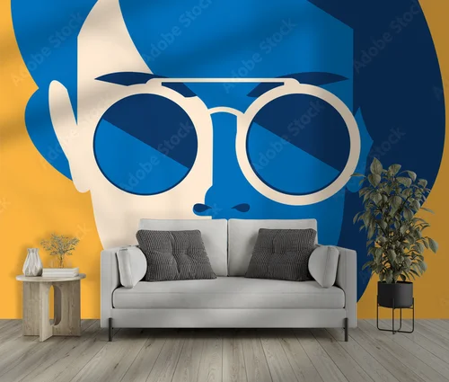 Stylowe retro w odcieniach letniego nieba