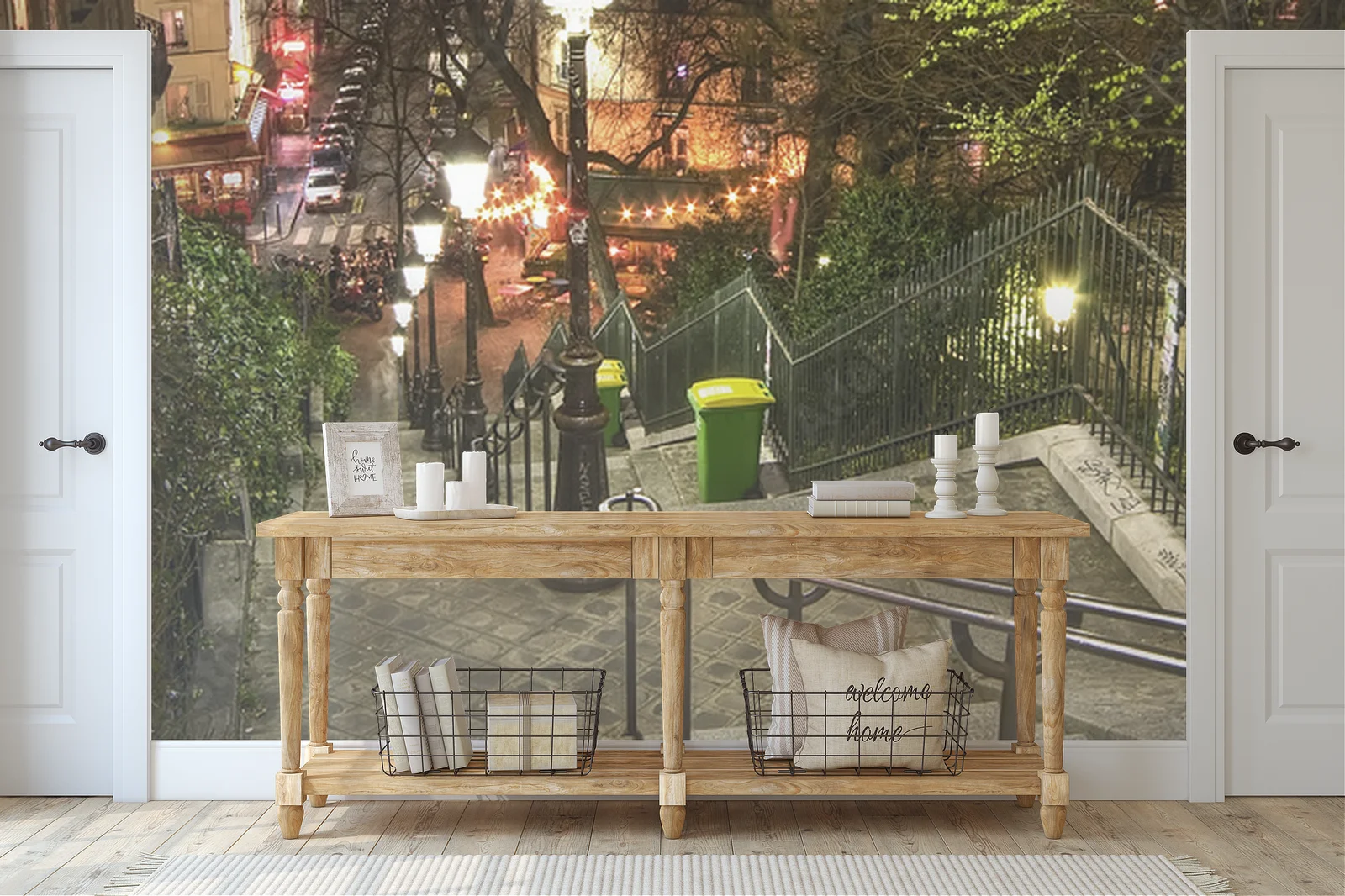 Nocny urok Montmartre w zachwycających barwach