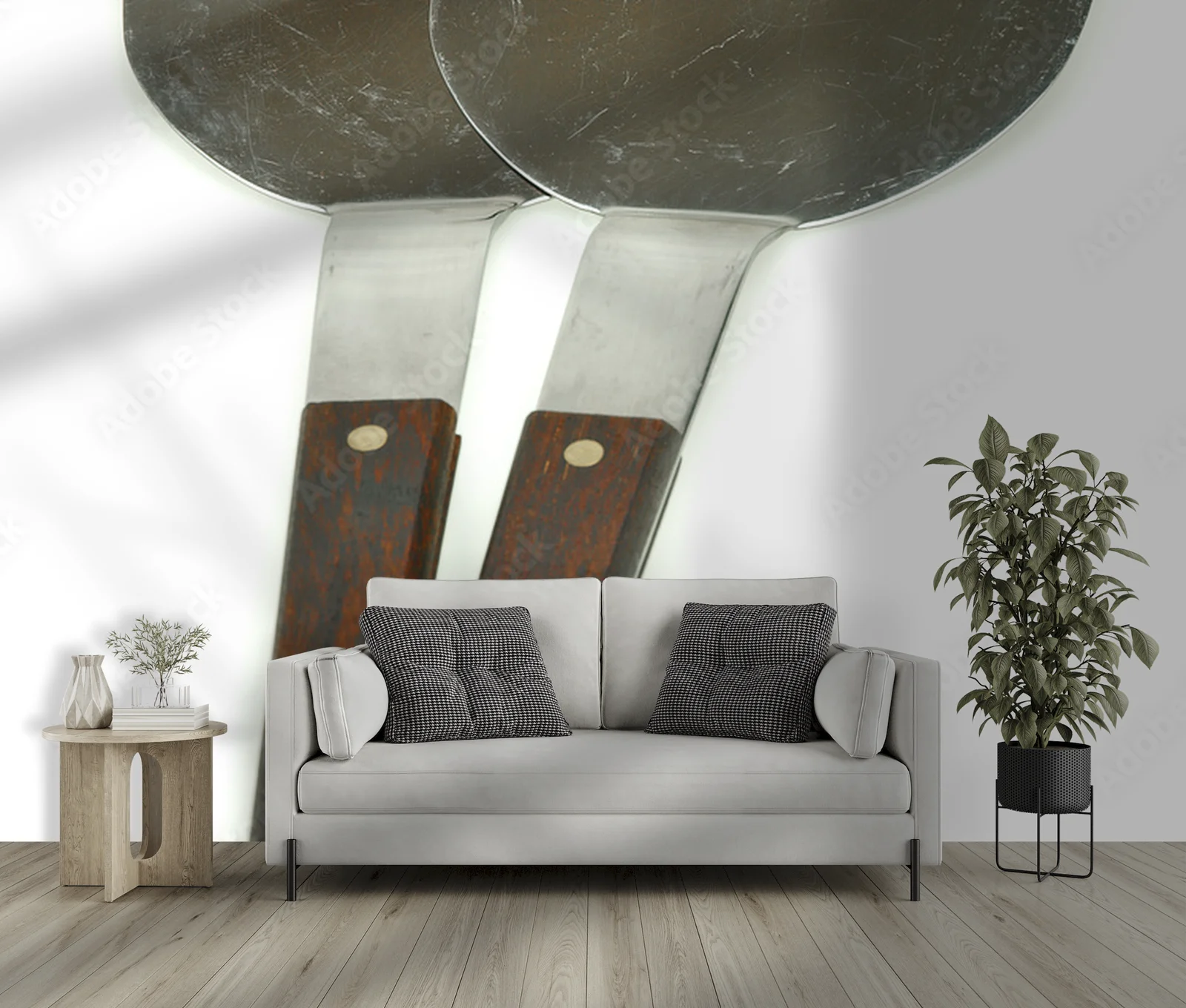 Elegancka harmonia bieli w minimalistycznym stylu