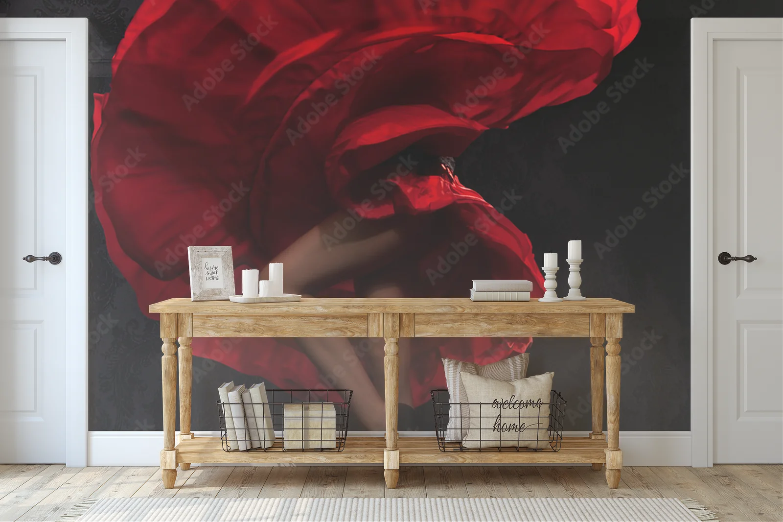 Pasja flamenco w eleganckiej czerni