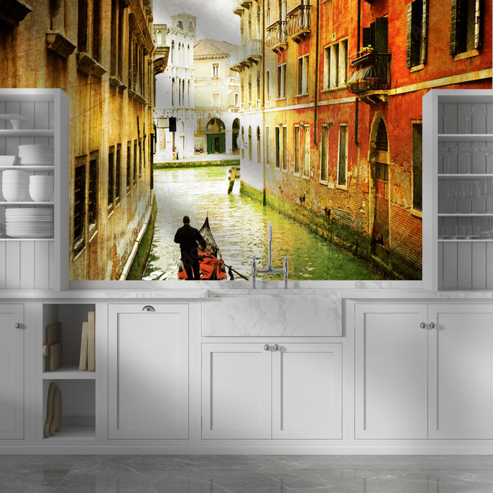 Czarująca architektura Wenecji w multi-tonalnych odcieniach
