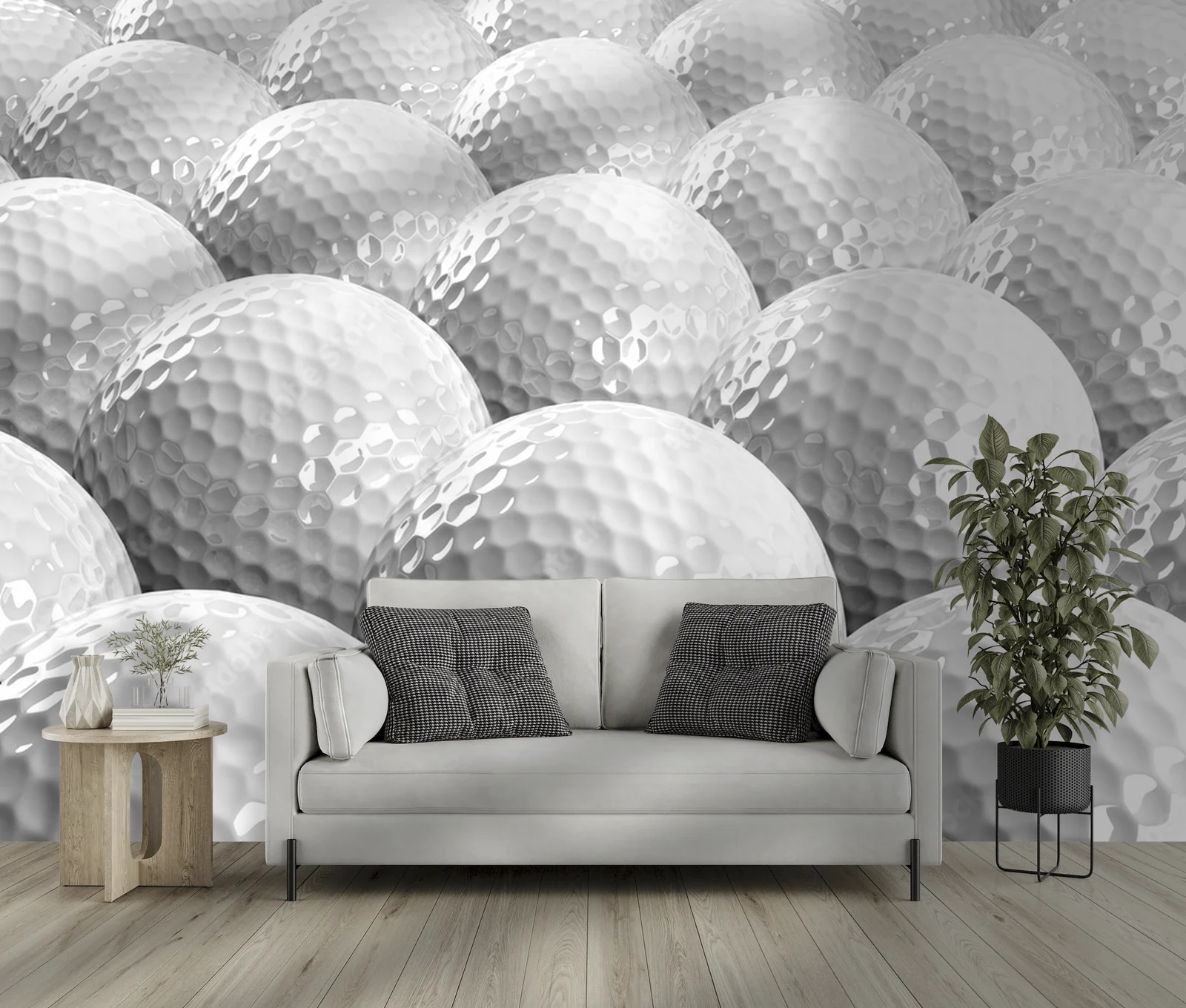 Elegancka harmonia bieli i detali sportowych