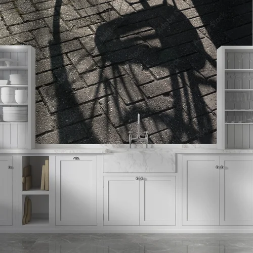 Elegancka abstrakcja w odcieniach czerni