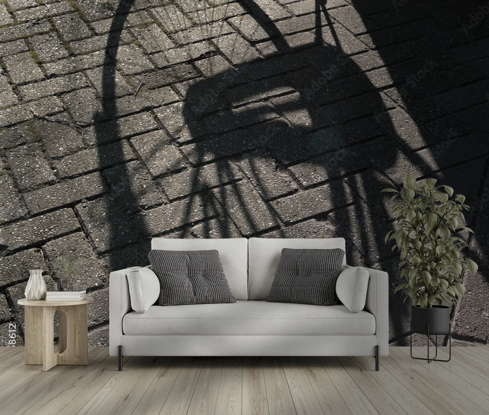 Elegancka abstrakcja w odcieniach czerni