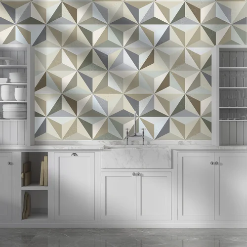 Triangular harmonia w stonowanych odcieniach