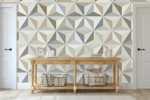 Triangular harmonia w stonowanych odcieniach