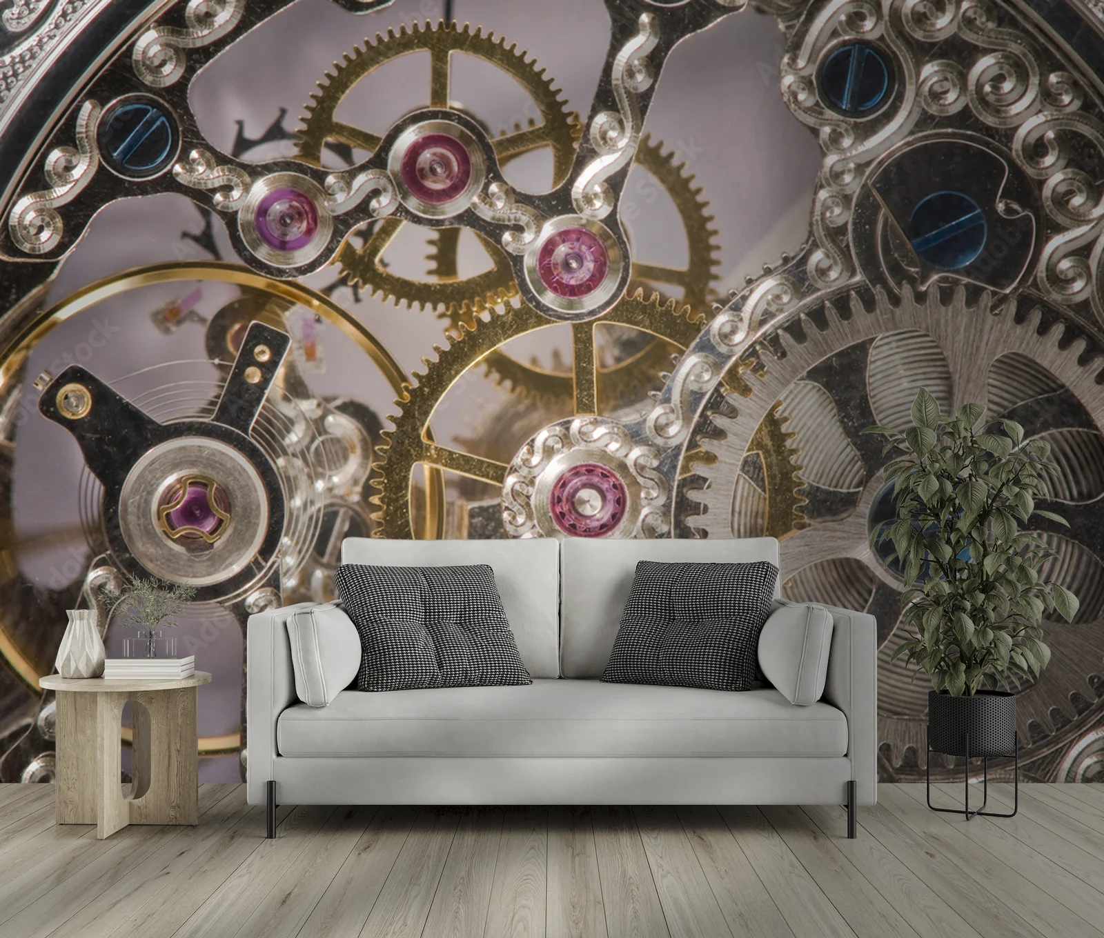 Elegancka harmonia mechanizmu zegarkowego