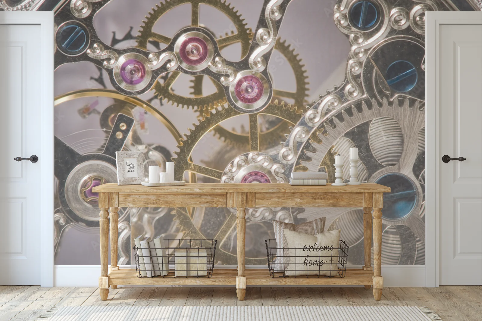 Elegancka harmonia mechanizmu zegarkowego