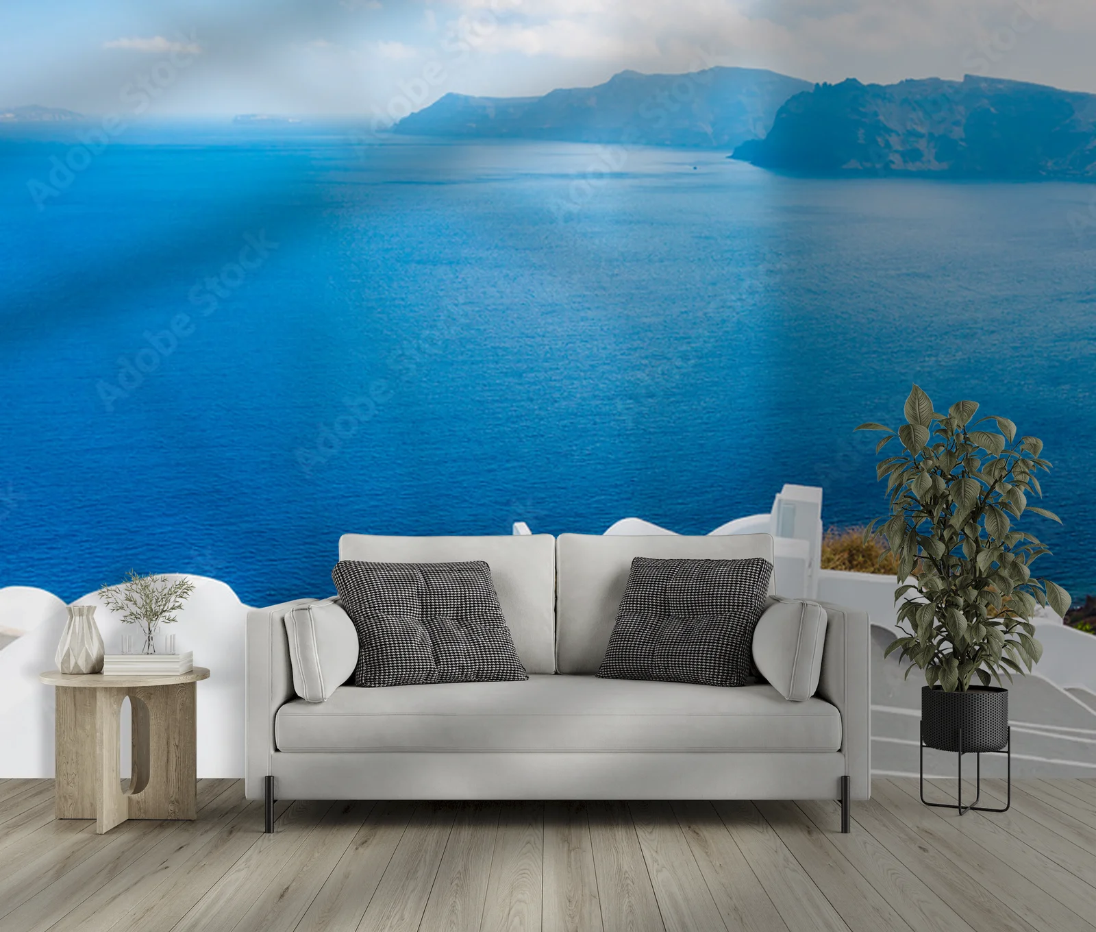 Spektakularne urokliwe pejzaże Santorini