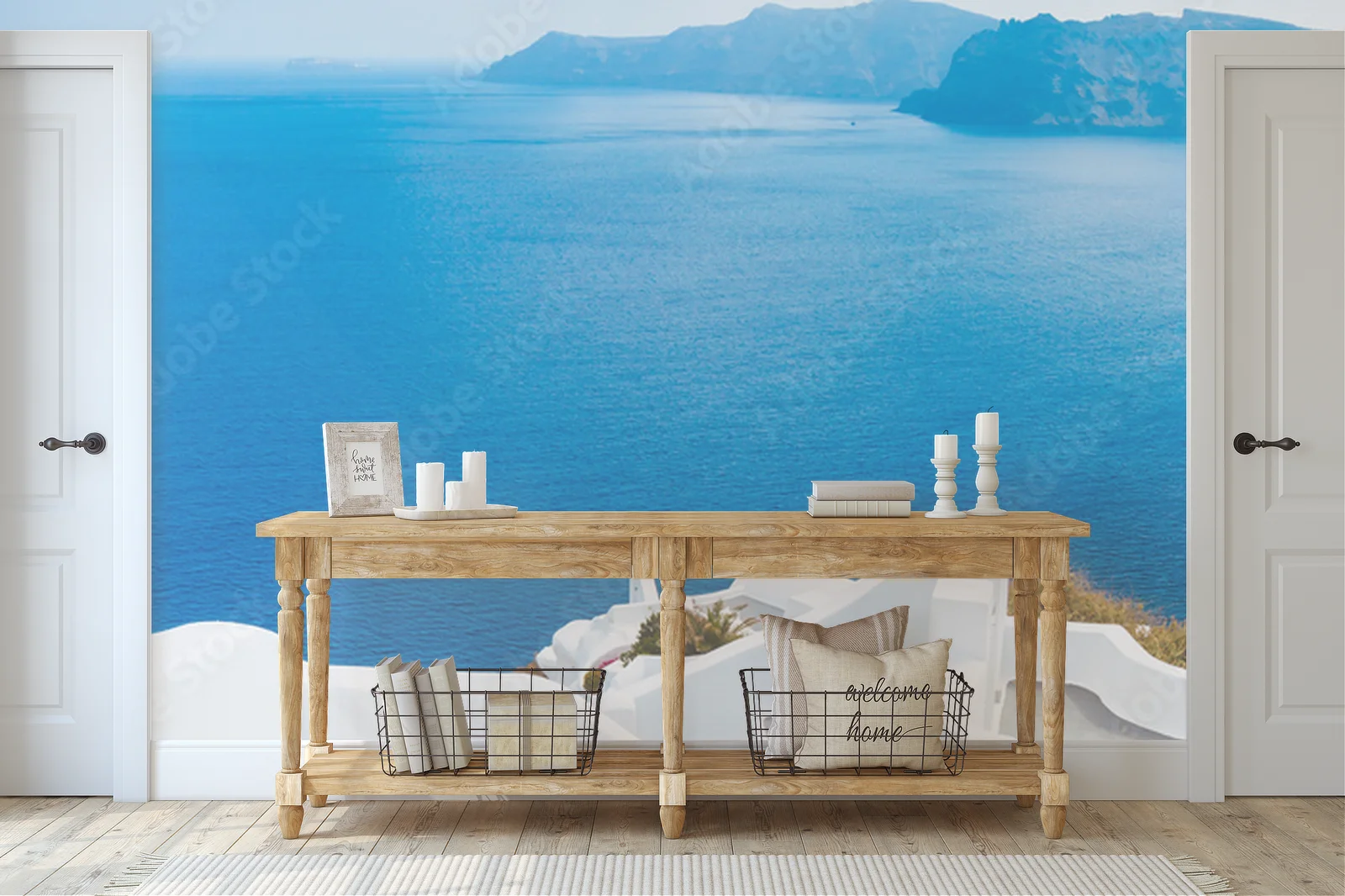 Spektakularne urokliwe pejzaże Santorini