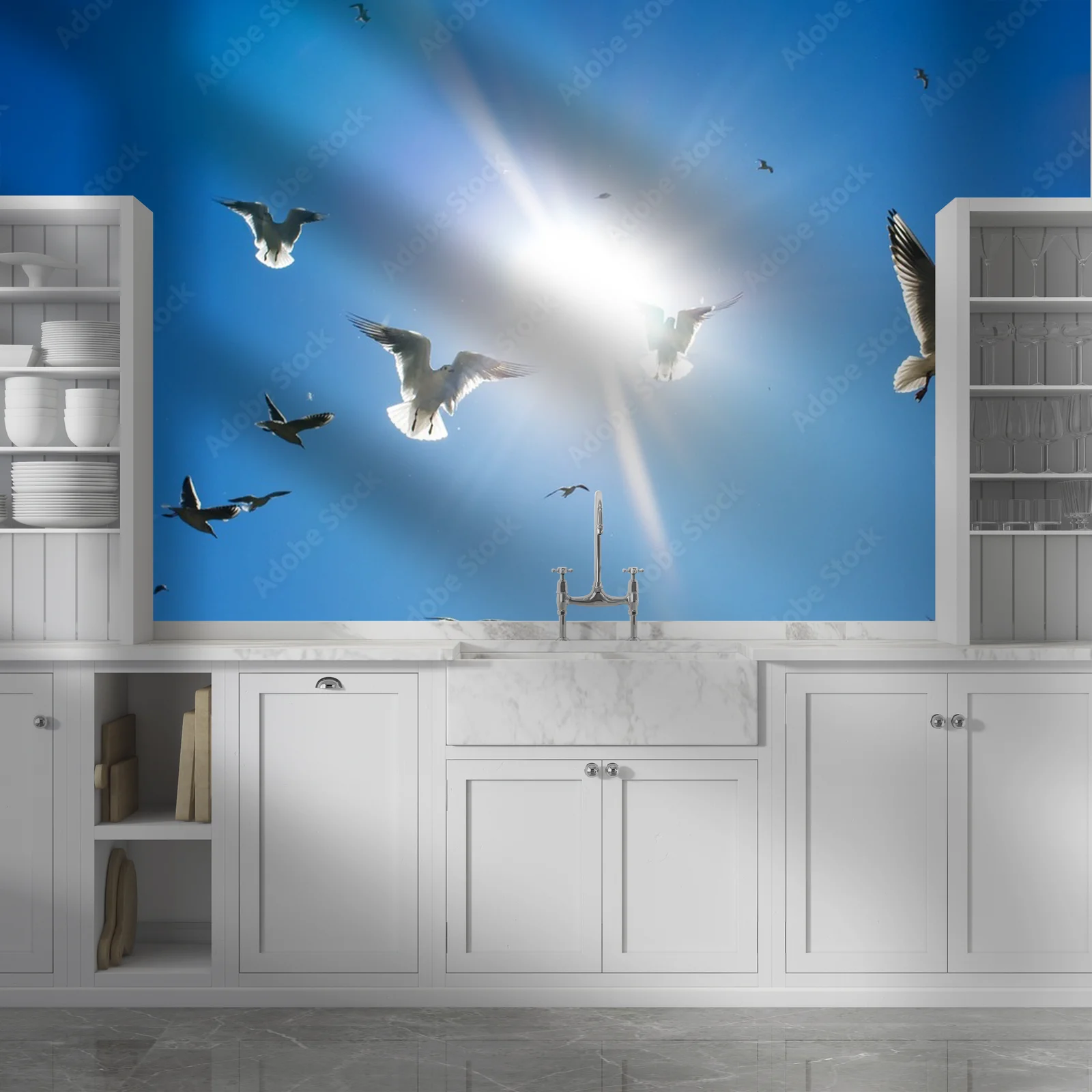 Flock of Freedom: Ptaki w Jasnych Barwach