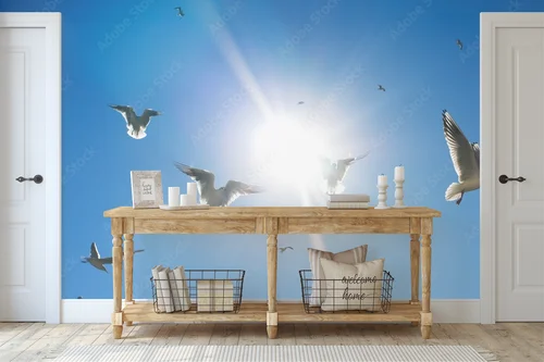 Flock of Freedom: Ptaki w Jasnych Barwach