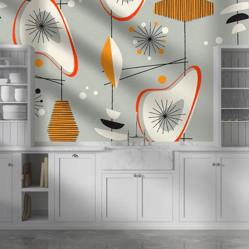 Vintage Inspirowane Motywy w Subtelnych Odcieniach