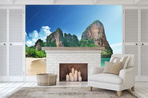 Tropikalny raj na plaży Railay w Tajlandii