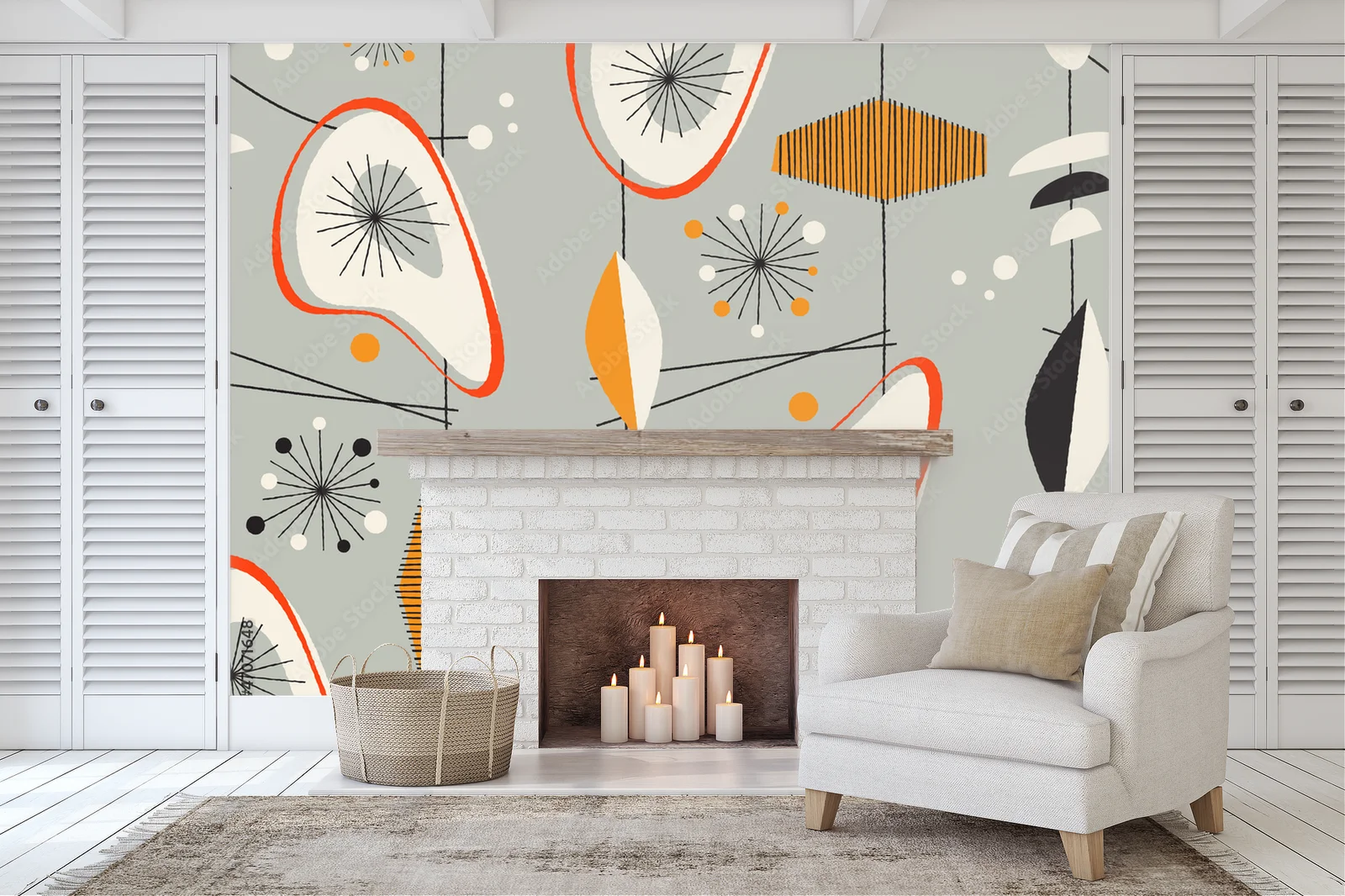 Vintage Inspirowane Motywy w Subtelnych Odcieniach