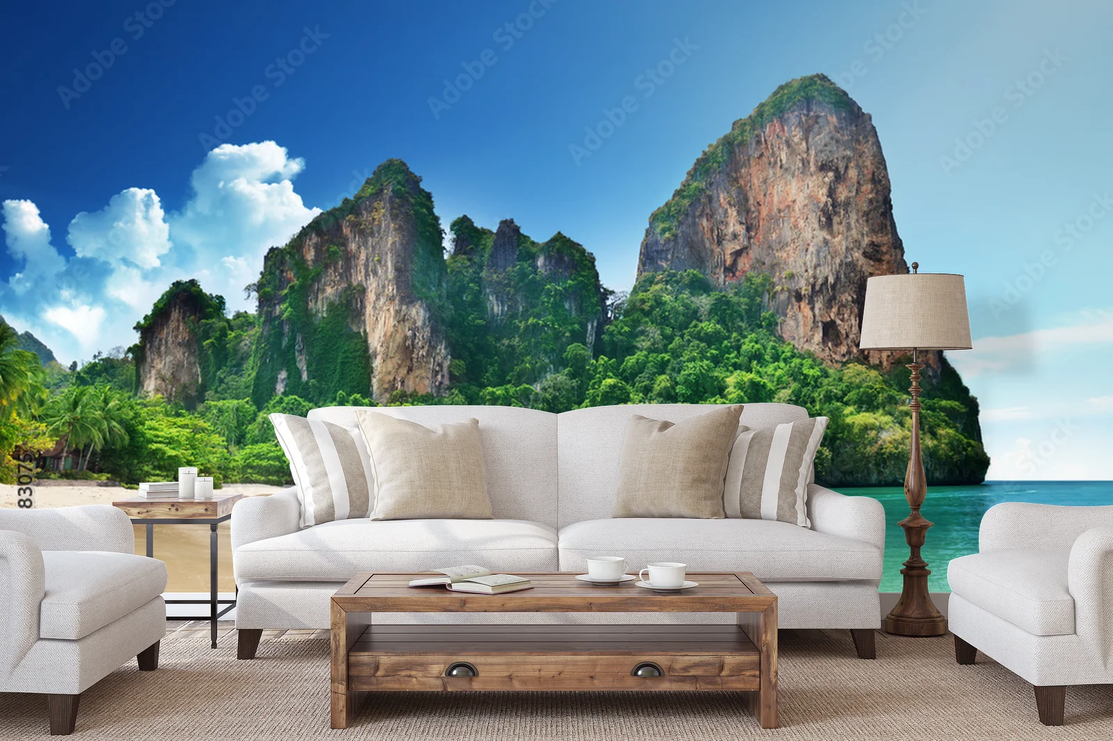 Tropikalny raj na plaży Railay w Tajlandii