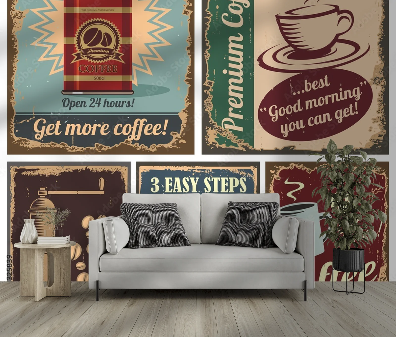 Vintage coffee posters: nostalgiczne piękno i styl