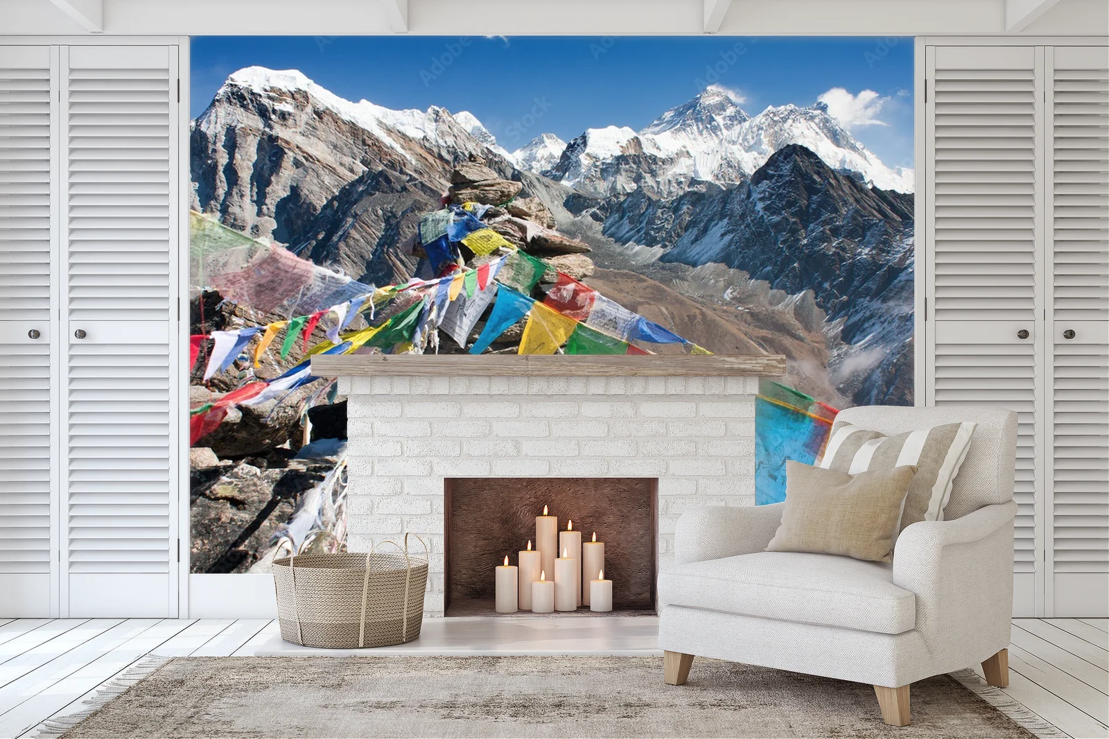 Niebiańska panorama Everestu z Gokyo Ri