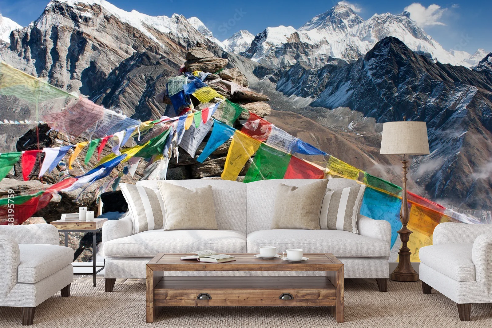 Niebiańska panorama Everestu z Gokyo Ri
