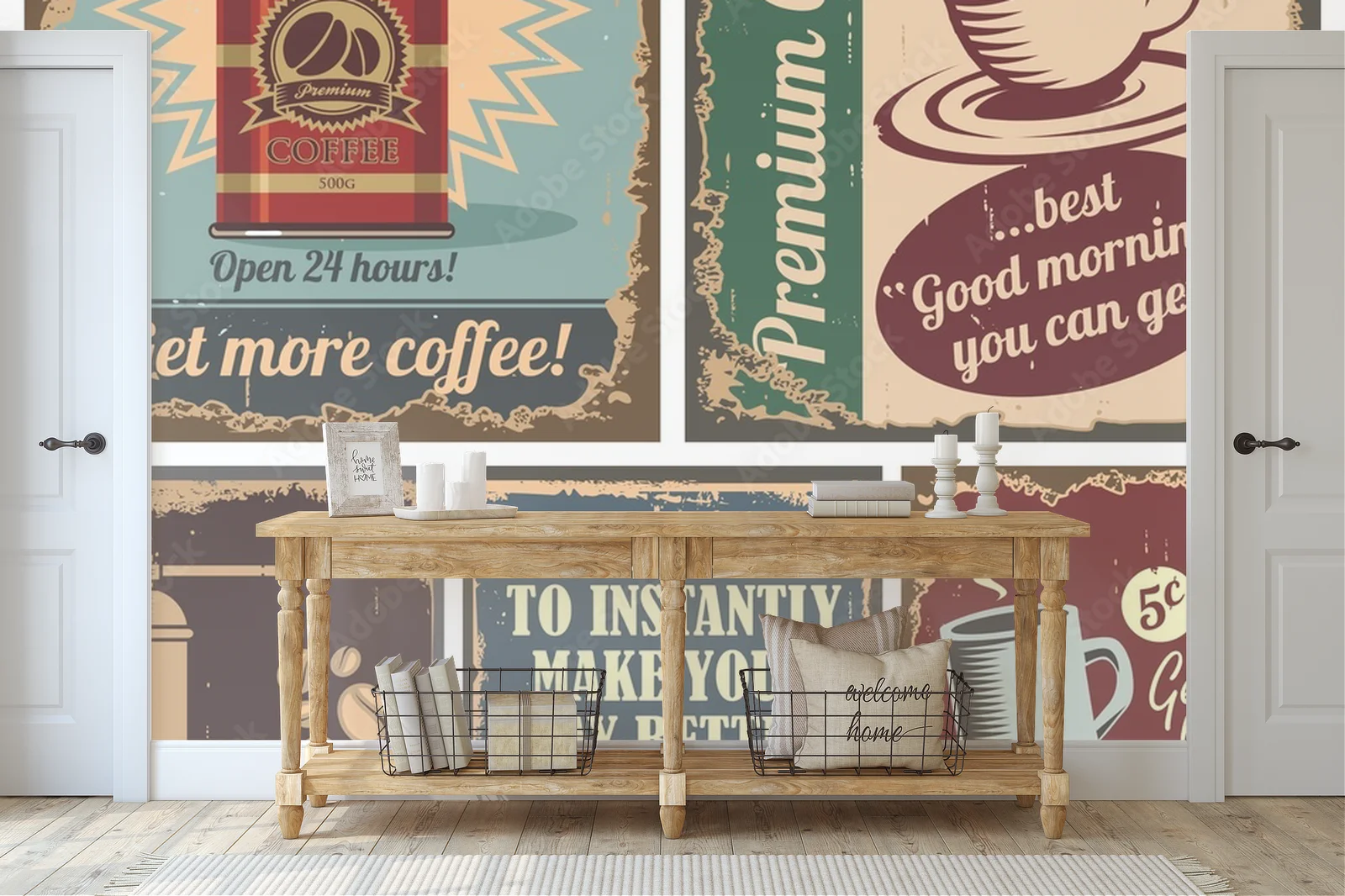Vintage coffee posters: nostalgiczne piękno i styl