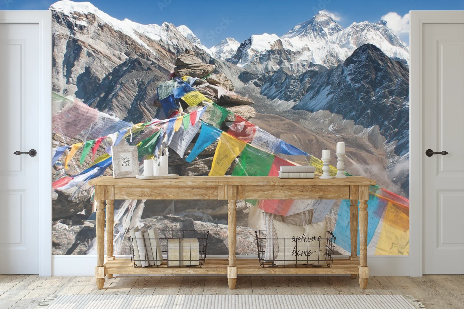 Niebiańska panorama Everestu z Gokyo Ri
