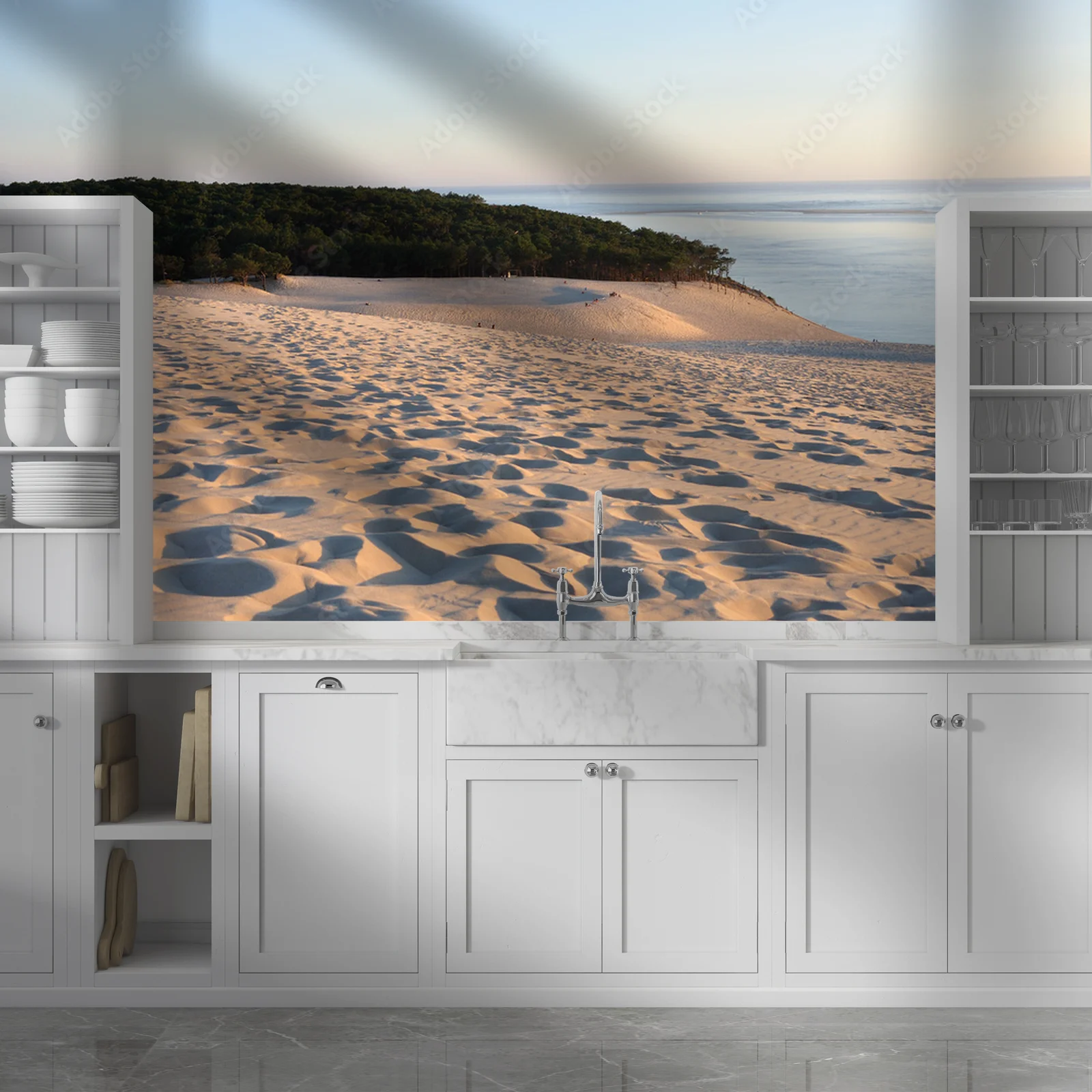 Aksamitne Błękity Natury w Dune du Pyla