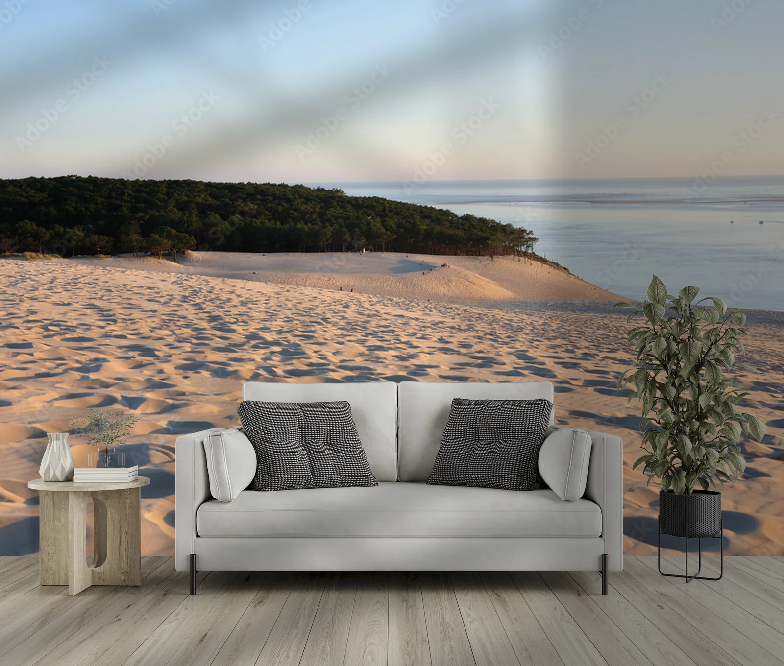 Aksamitne Błękity Natury w Dune du Pyla