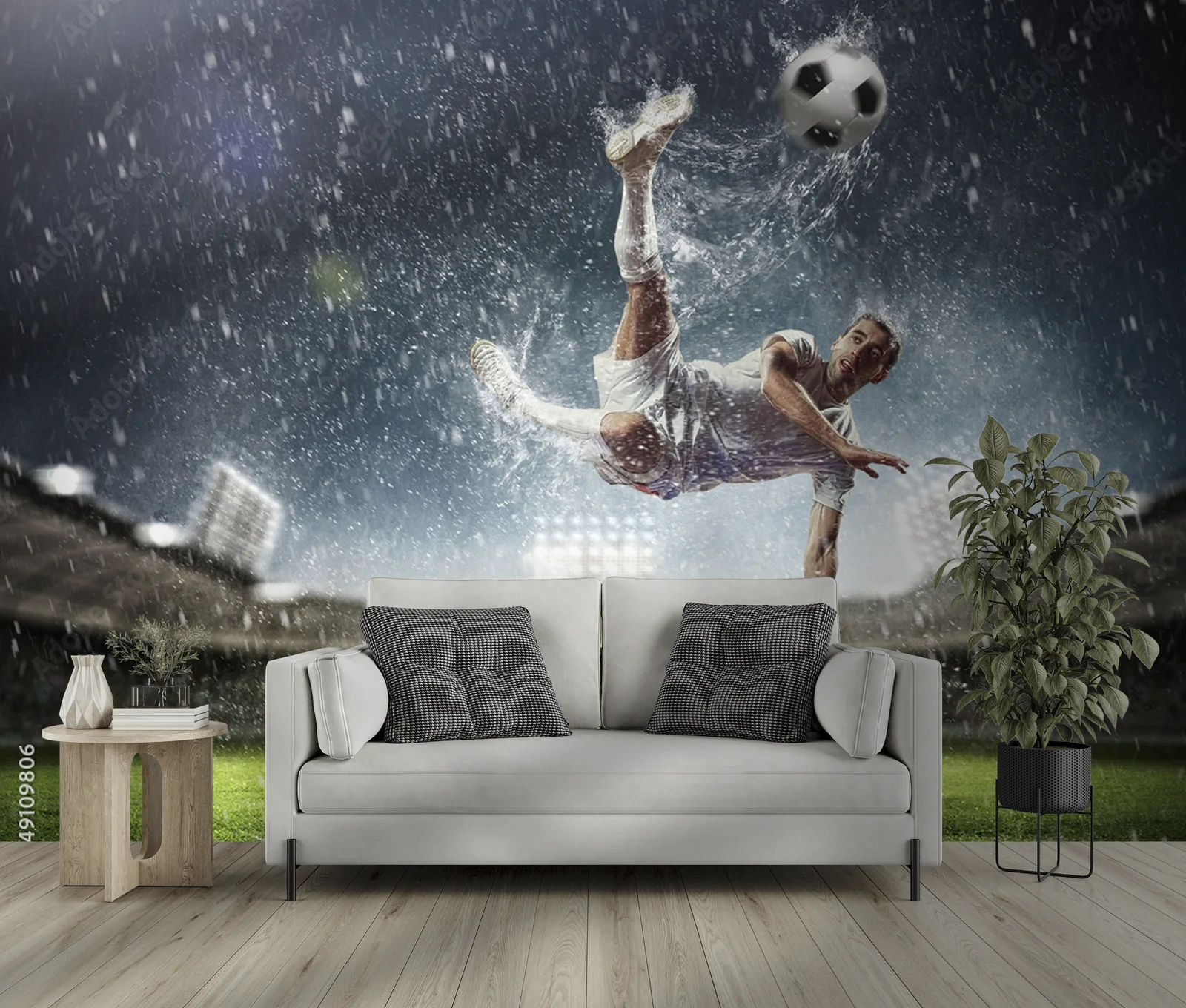 Ekspresyjny futbol w mrocznych odcieniach