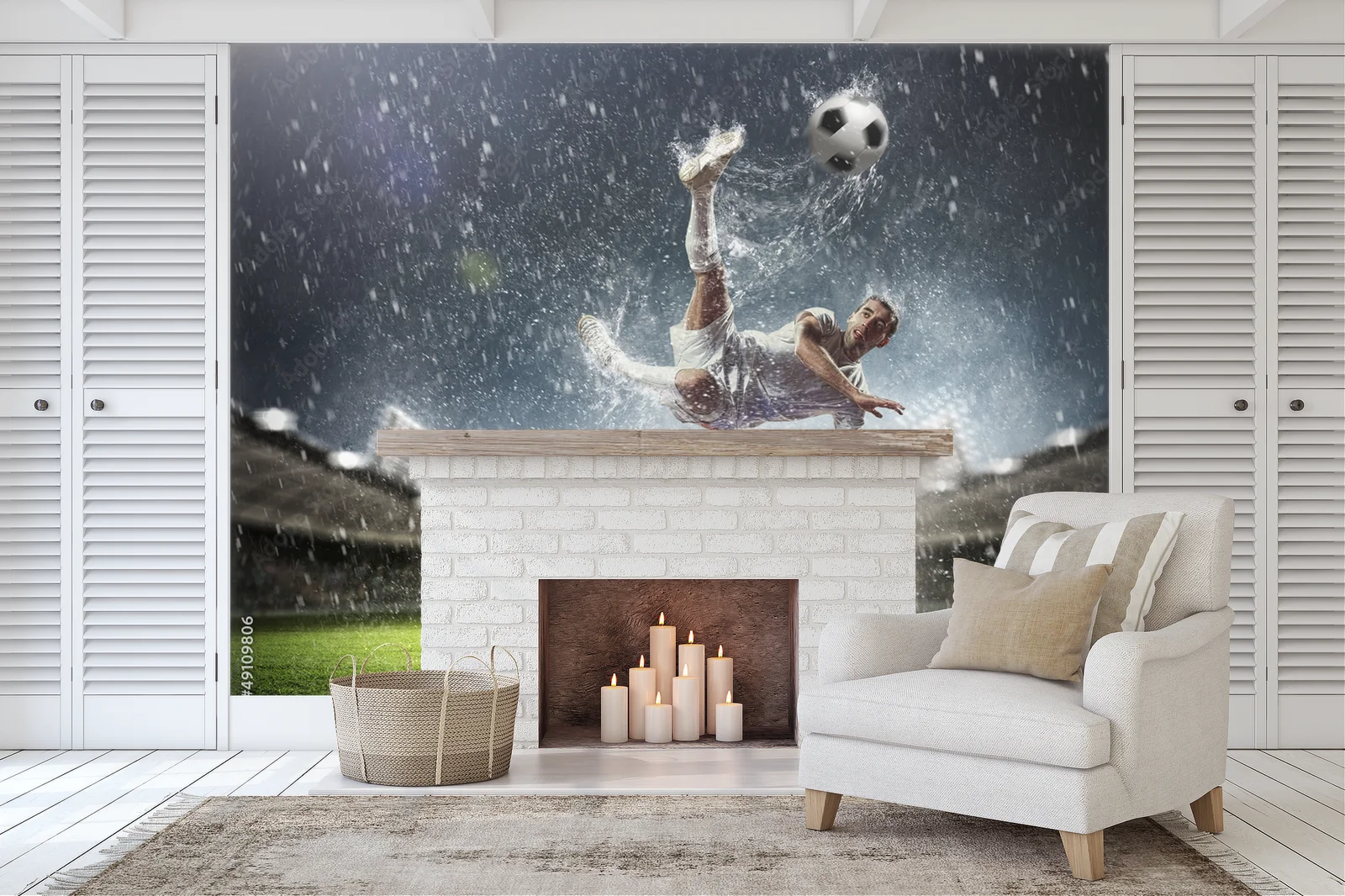 Ekspresyjny futbol w mrocznych odcieniach