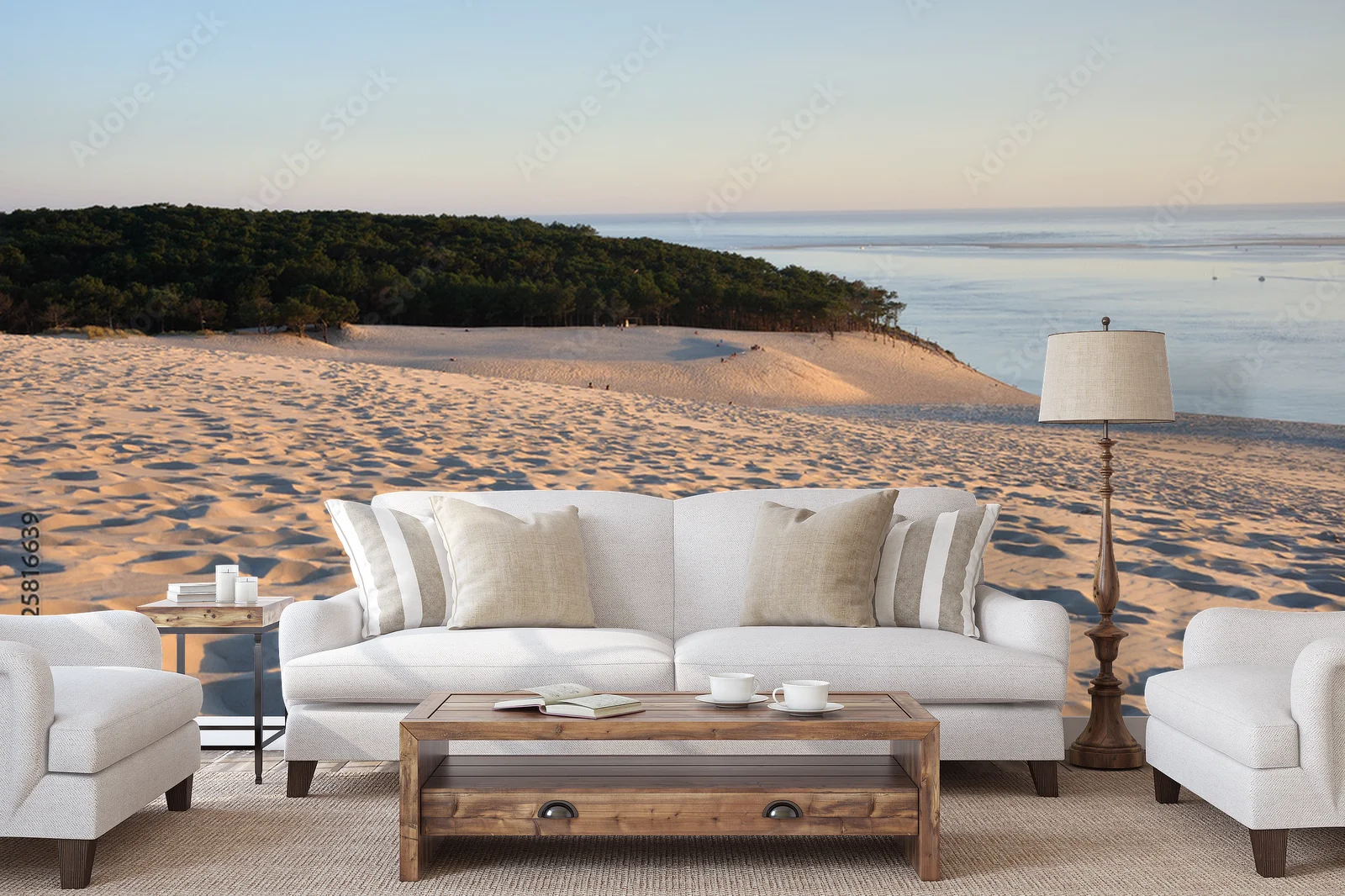 Aksamitne Błękity Natury w Dune du Pyla