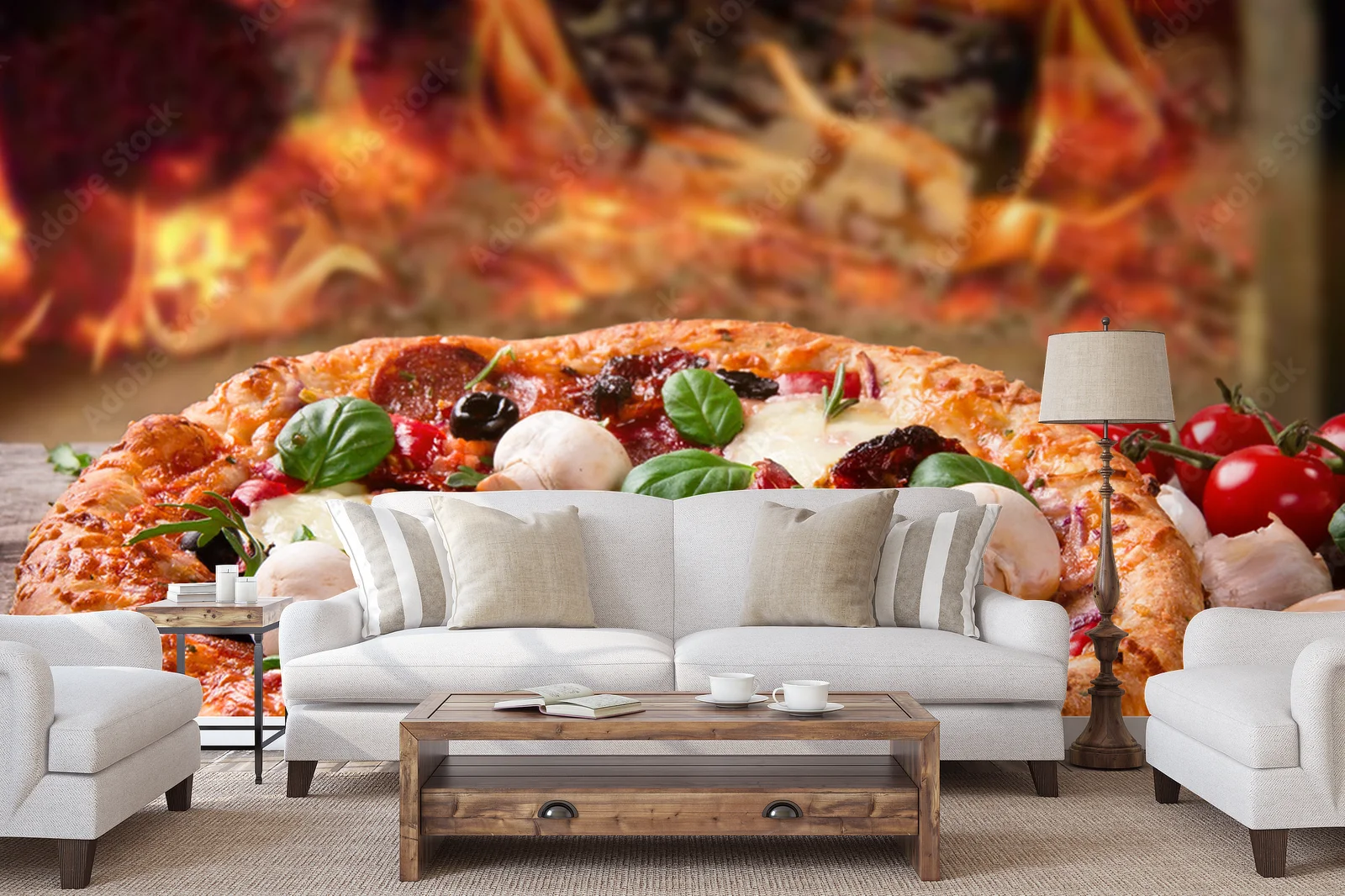 Niezapomniana włoska pizza na rustykalnym stole