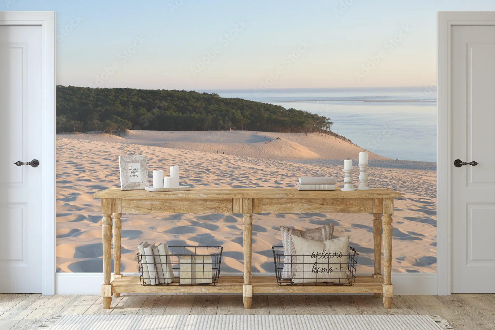 Aksamitne Błękity Natury w Dune du Pyla
