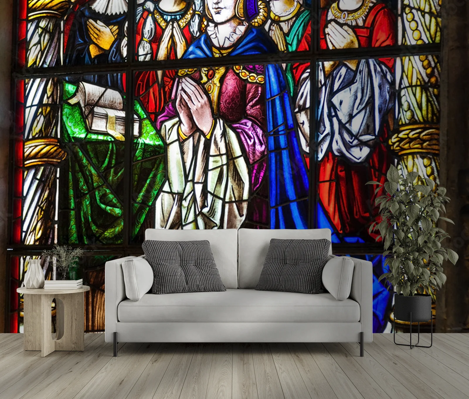 Wspaniałe witraże z kościoła Sta. Maria de Belem