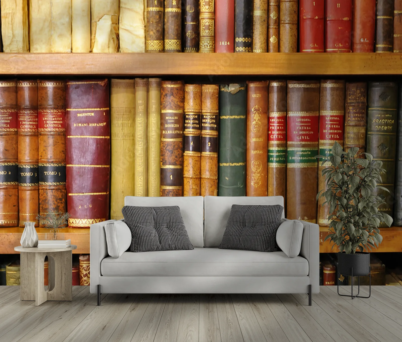 Nostalgiczna podróż w świat starej biblioteki