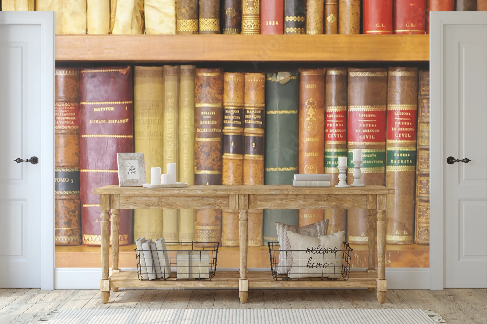 Nostalgiczna podróż w świat starej biblioteki