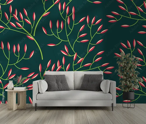 Floralna aranżacja w głębokich, leśnych barwach
