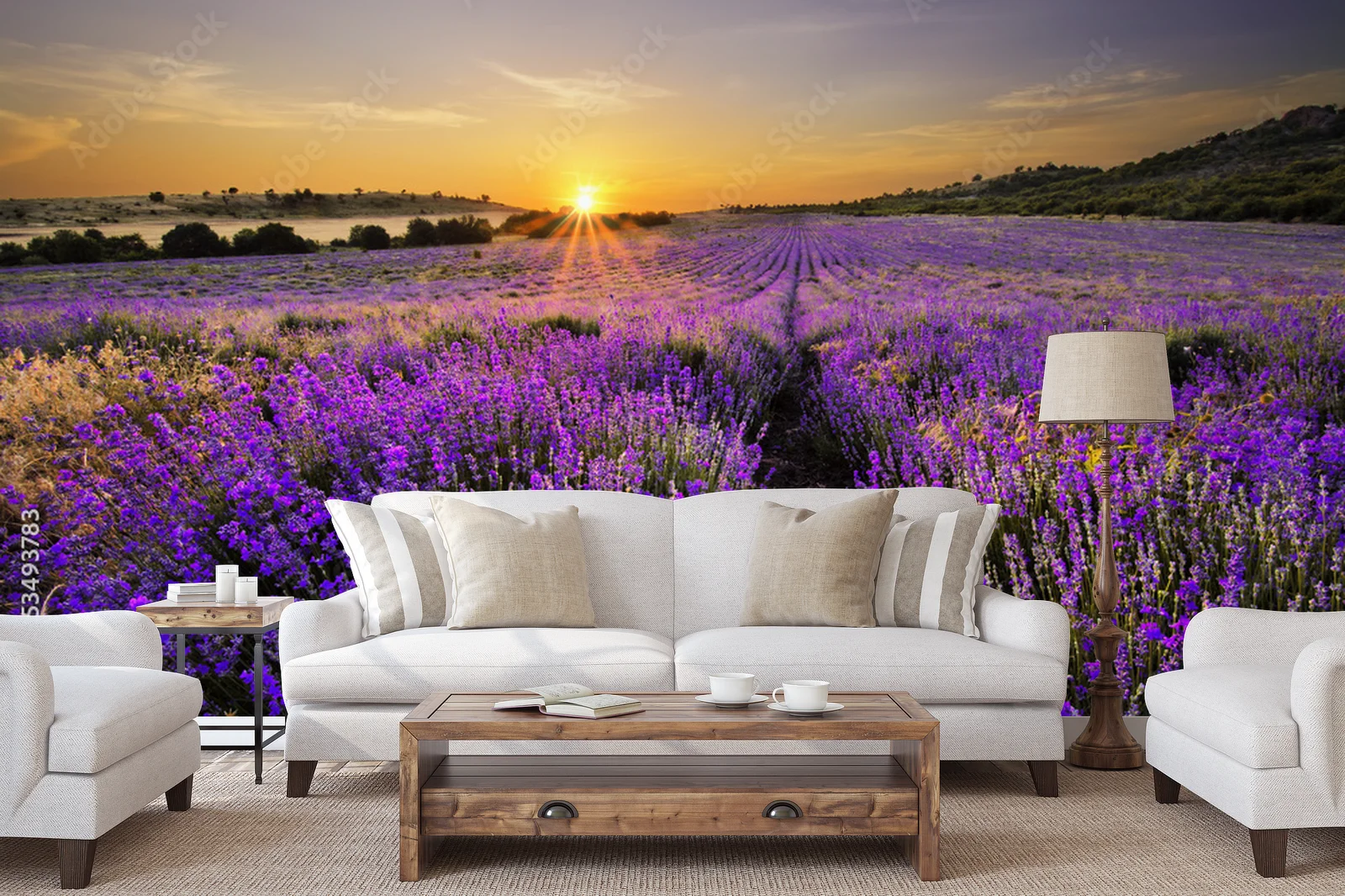 Kwiatowe wzruszenia w violetowej scenerii