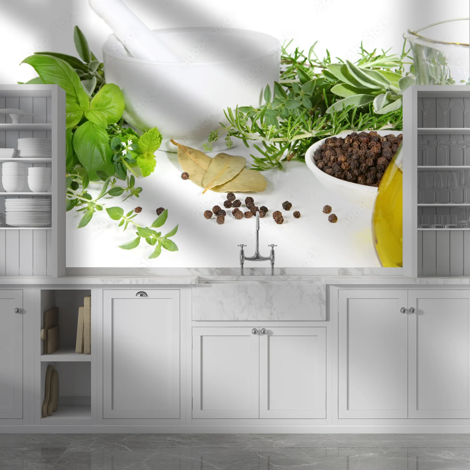 Magiczne aromaty w świeżości ziół i przypraw